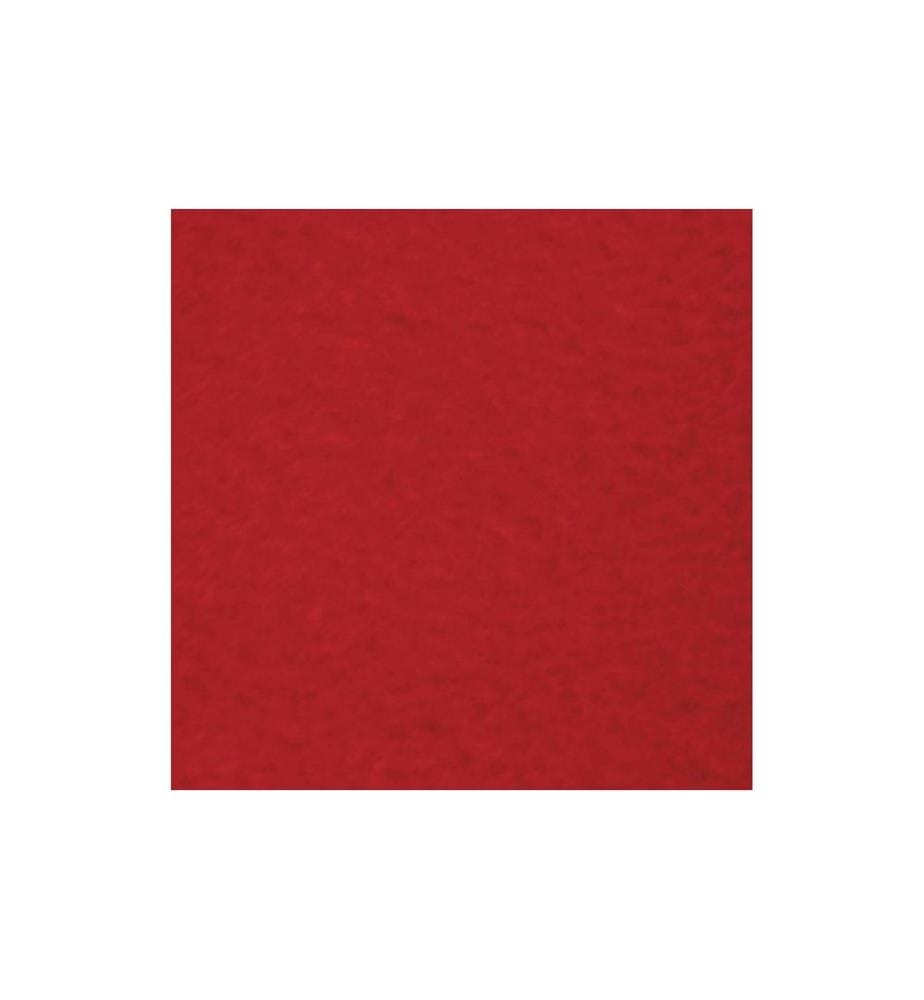 CREATIV COMPANY - Fleece 150 cm x 125 cm, Rot