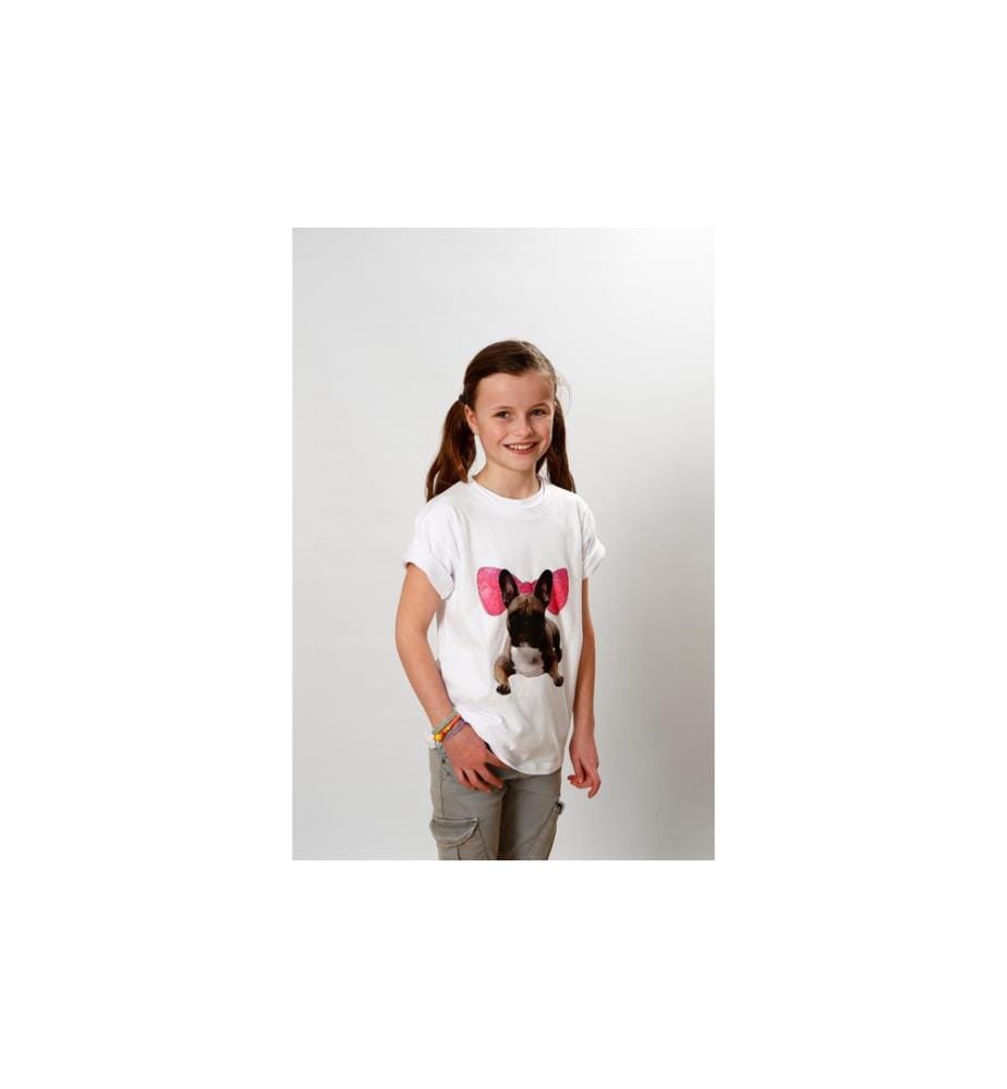 CREATIV COMPANY - T-shirt 9-11 ans, Blanc