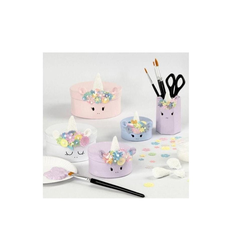 CREATIV COMPANY - Modelliermasse Foam Clay 35 g Glitzer Weiss