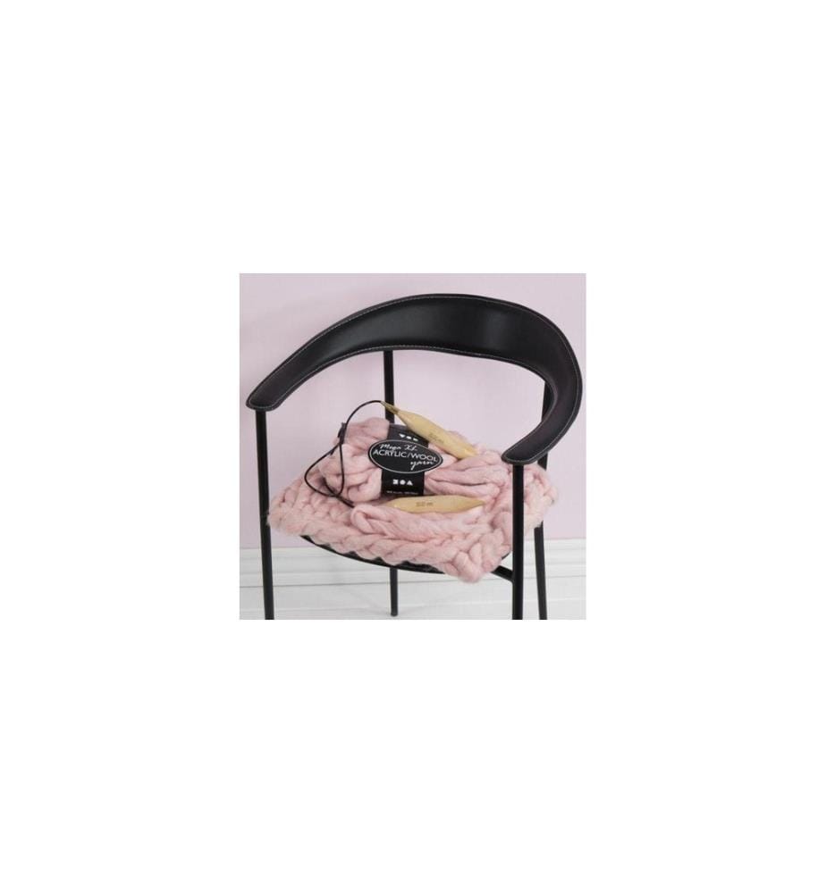 CREATIV COMPANY - Wolle Acryl XL 15 m Rosa