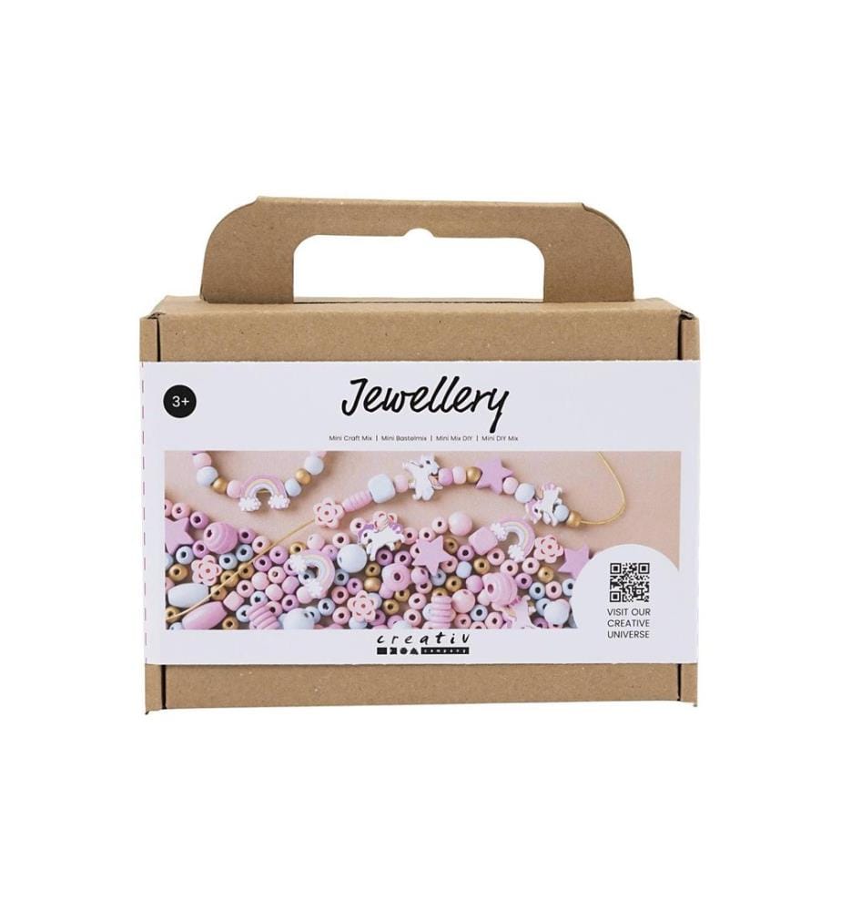 CREATIV COMPANY - Schmuck Bastelset Mini Pastellfarben