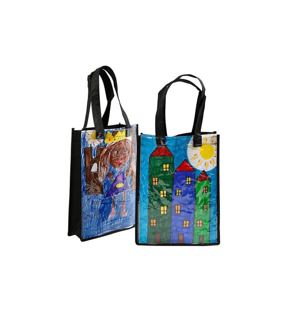 CREATIV COMPANY - Tasche aus Vliesstoff mit durchsichtigem Einschub