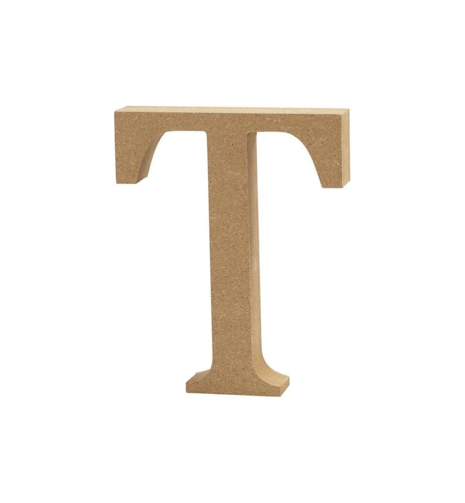 CREATIV COMPANY - Holzbuchstabe T 1 Stück
