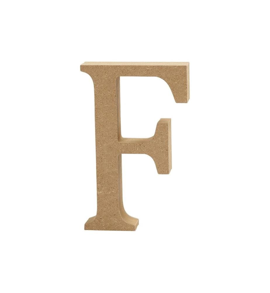 CREATIV COMPANY - Holzbuchstabe F 1 Stück