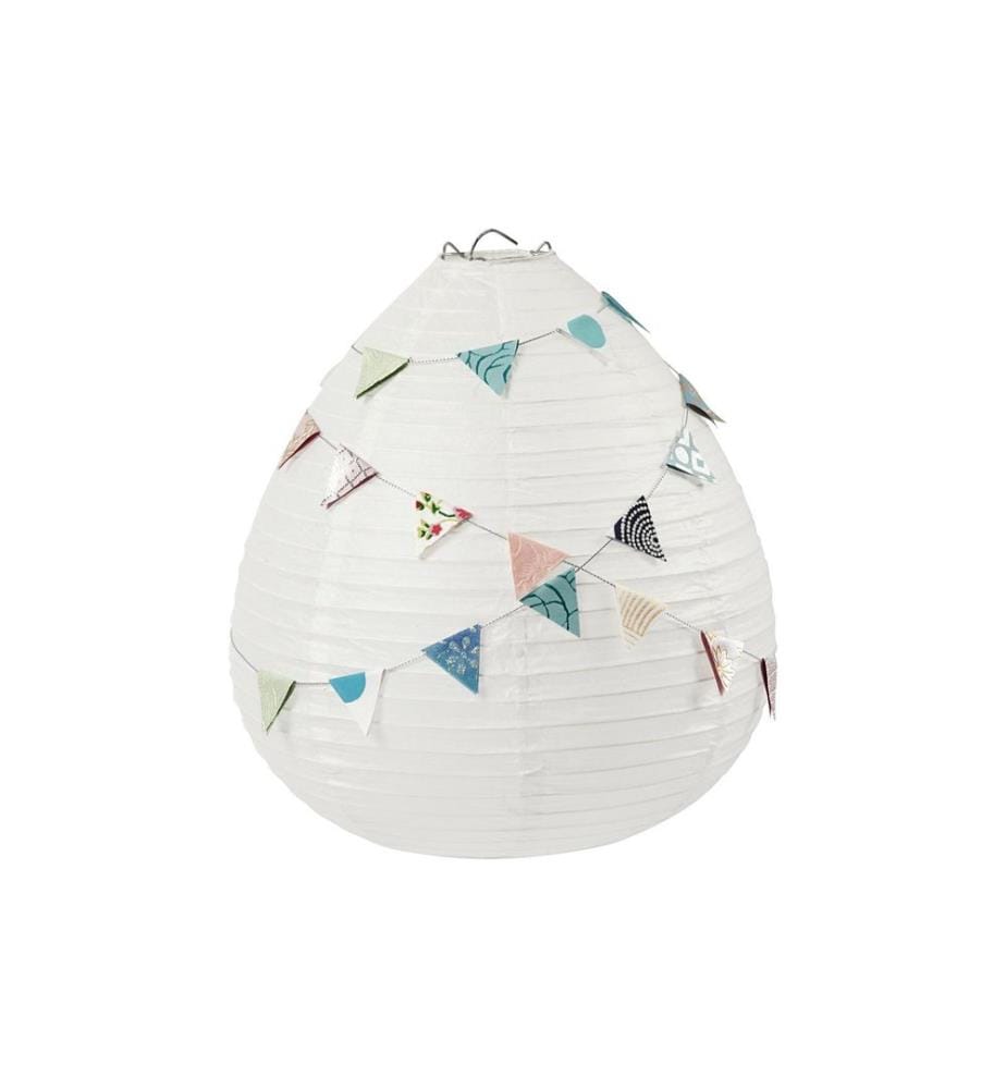 CREATIV COMPANY - Lampion Ø 25 cm, Weiss, 1 Stück