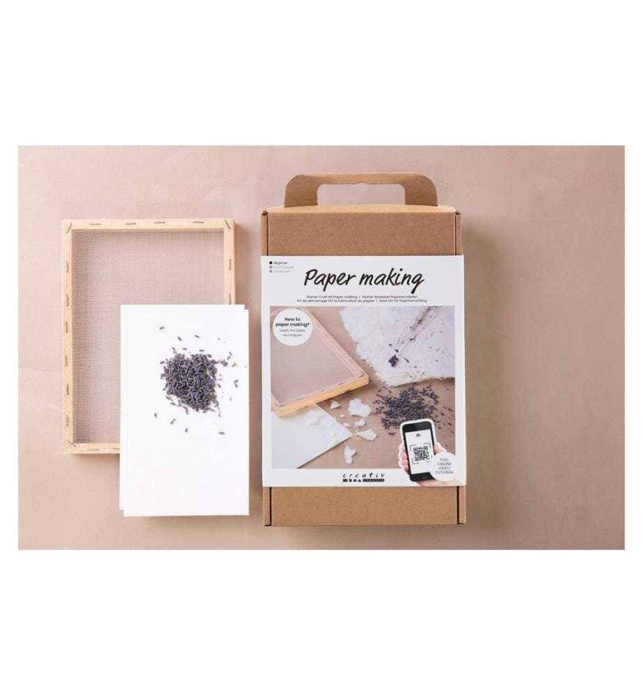 CREATIV COMPANY - Bastelset Kit Papierschöpfen 4-teilig