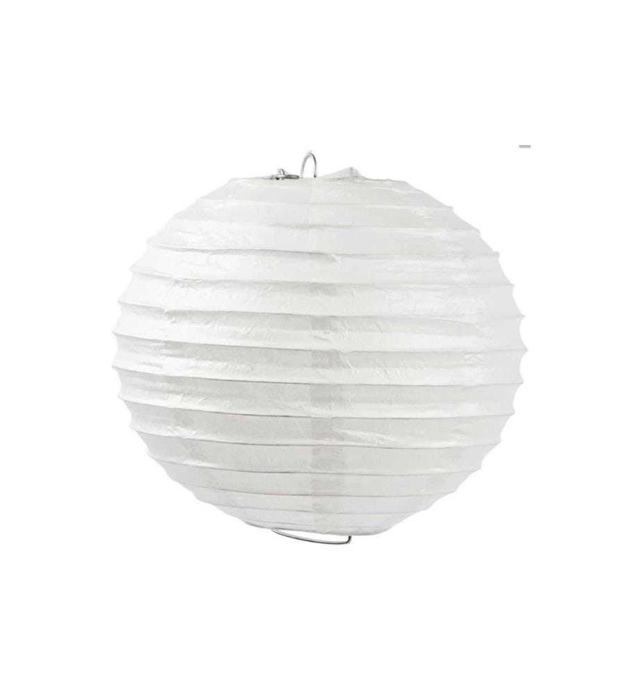 CREATIV COMPANY - Lampion Ø 20 cm Weiss, 1 Stück