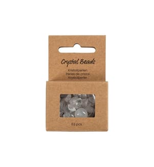 CREATIV COMPANY - Kits de perles Perles de cristal Transparent, 7-12 mm