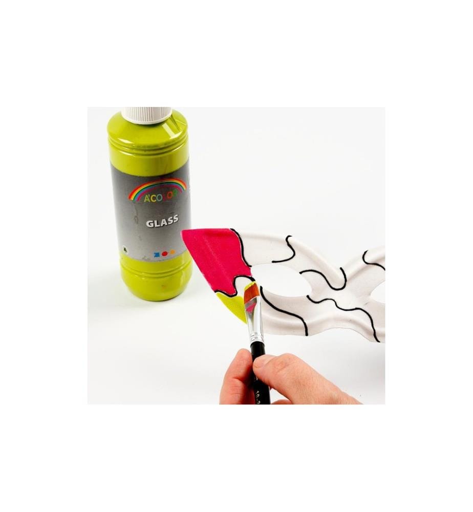 CREATIV COMPANY - Maske 12 Stück, Weiss