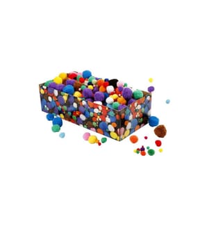 CREATIV COMPANY - Pompon Set Mehrfarbig