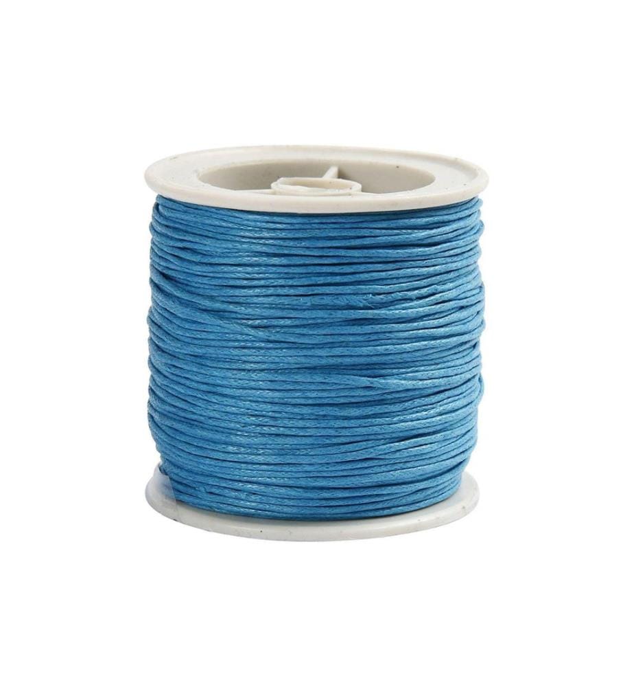 CREATIV COMPANY - Baumwollband 1 mm gewachst