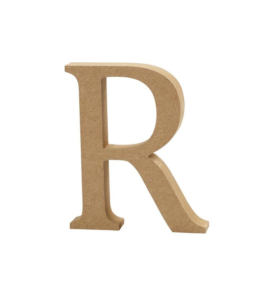 CREATIV COMPANY - Holzbuchstabe R 1 Stück