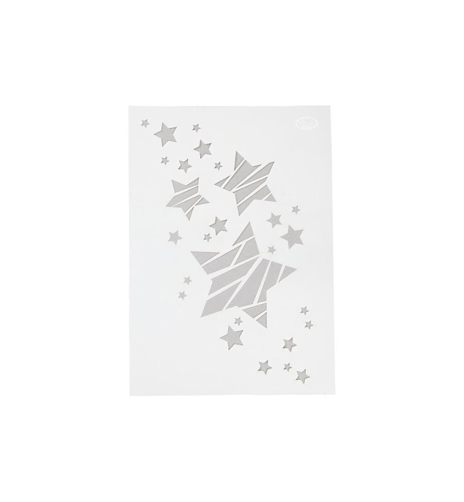 CREATIV COMPANY - Gabarit A4 Etoiles, 1 pièce