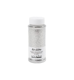 CREATIV COMPANY - Glitzer 140 ml, Silber
