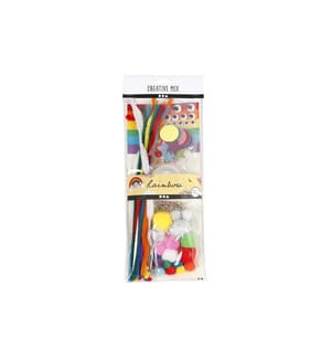CREATIV COMPANY - Kits de bricolage Mélange Arc-en-ciel 10 pièces