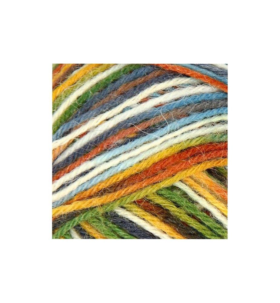 CREATIV COMPANY - Wolle 50 g für Socken, Multicolor
