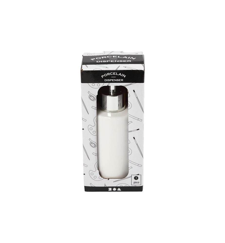 CREATIV COMPANY - Distributeur de savon 150 ml, blanc