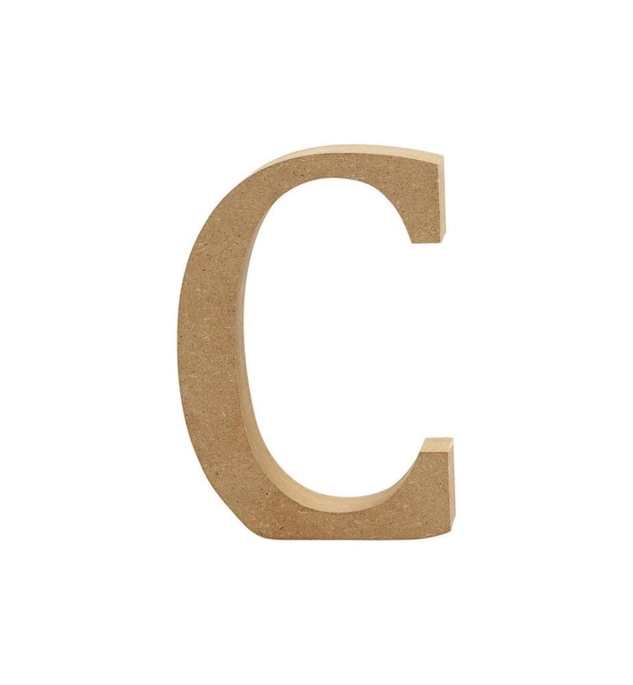 CREATIV COMPANY - Holzbuchstabe C 1 Stück