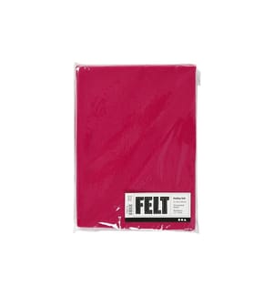 CREATIV COMPANY - Bastelfilz 1.5 - 2 mm, A4, 10 Blatt, Pink