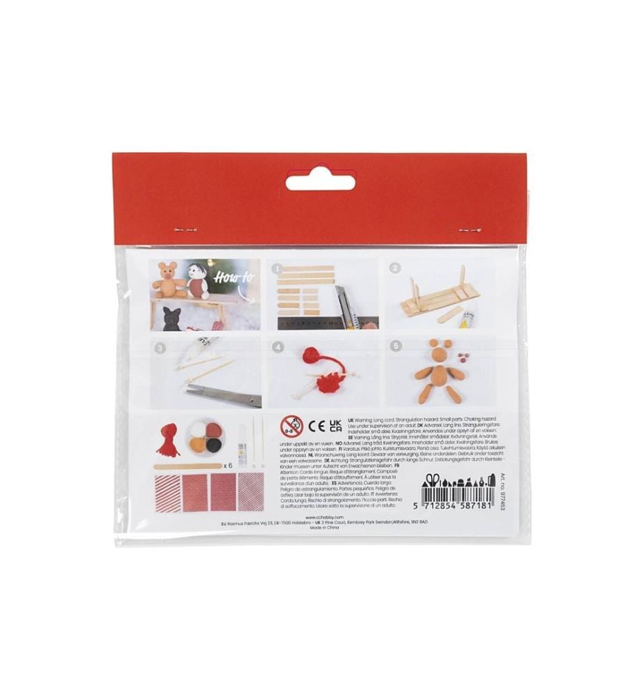 CREATIV COMPANY - Mini ustensiles Scène de la porte des lutins Jouets et tricot