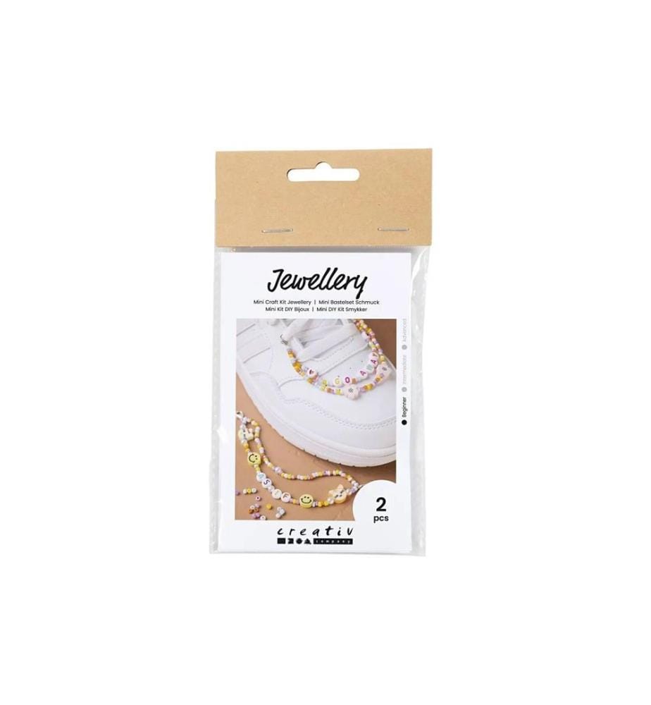 CREATIV COMPANY - Schmuck Bastelset Schuhbändel