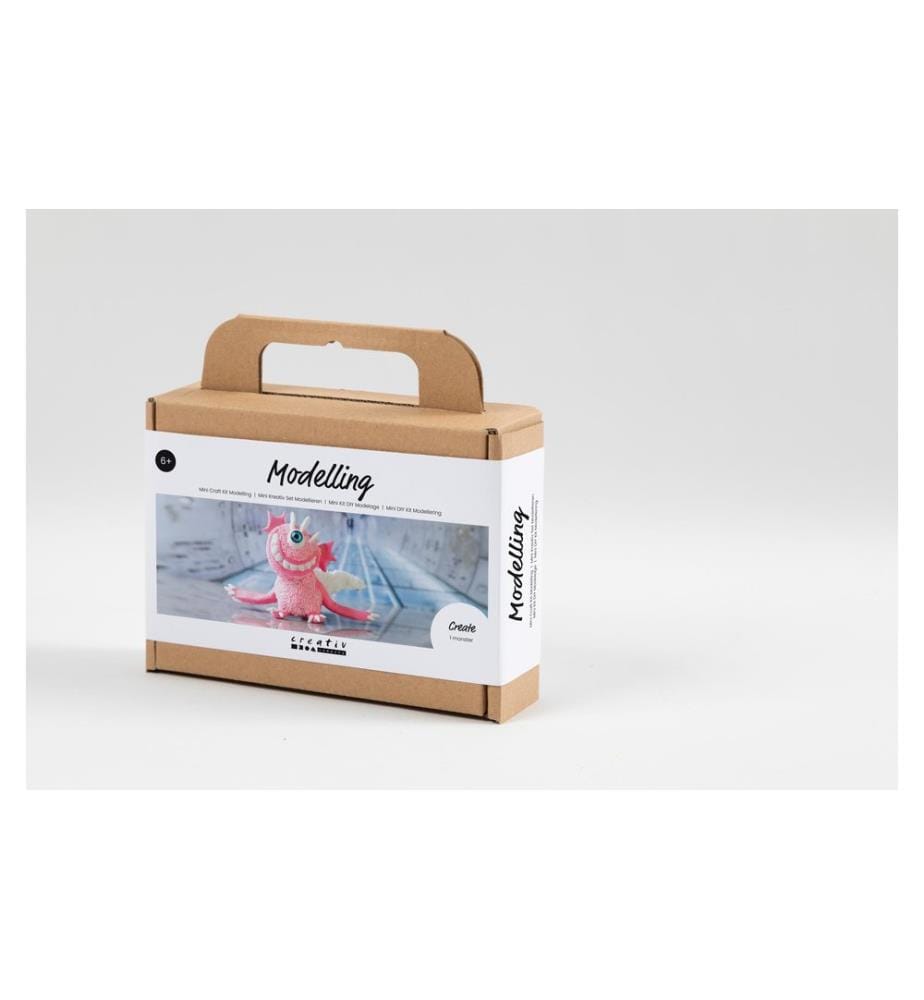 CREATIV COMPANY - Modellier-Set Monster Hellpink