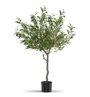 Albero di ulivo artificiale Oleand, texture realistica - 120 cm