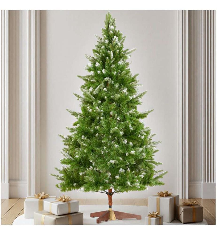 Künstlicher Weihnachtsbaum Blitzen, 180 cm, Spritzgussnadeln - grün