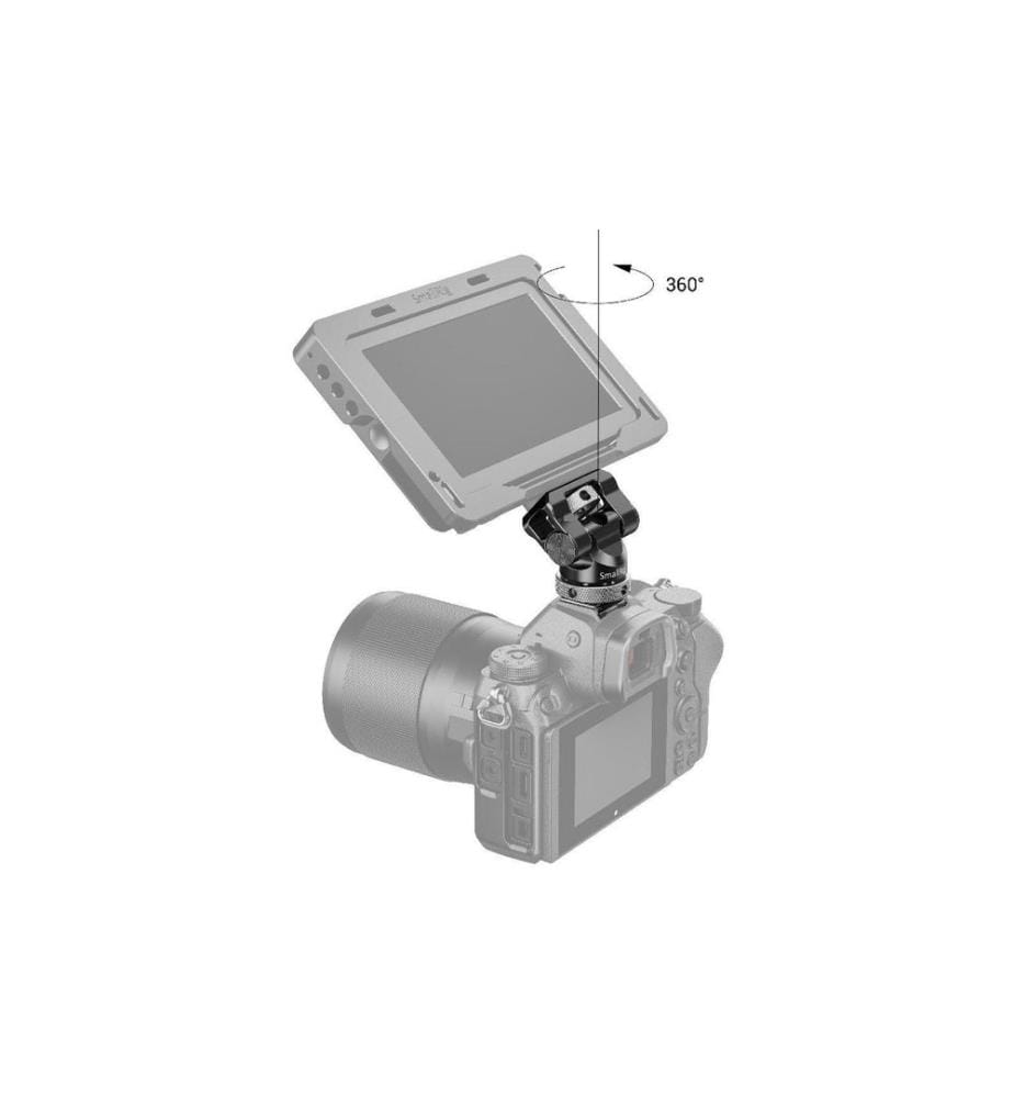 SMALLRIG - Swivel and Tilt Monitor Mount mit Cold Shoe