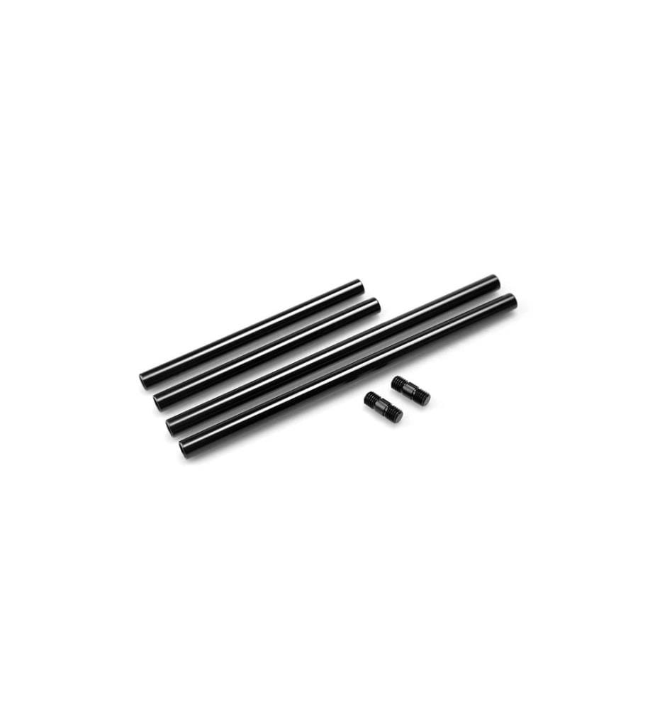 SMALLRIG - 15 mm Aluminium Rod (4 Stück) vis Rod (M12) incluses