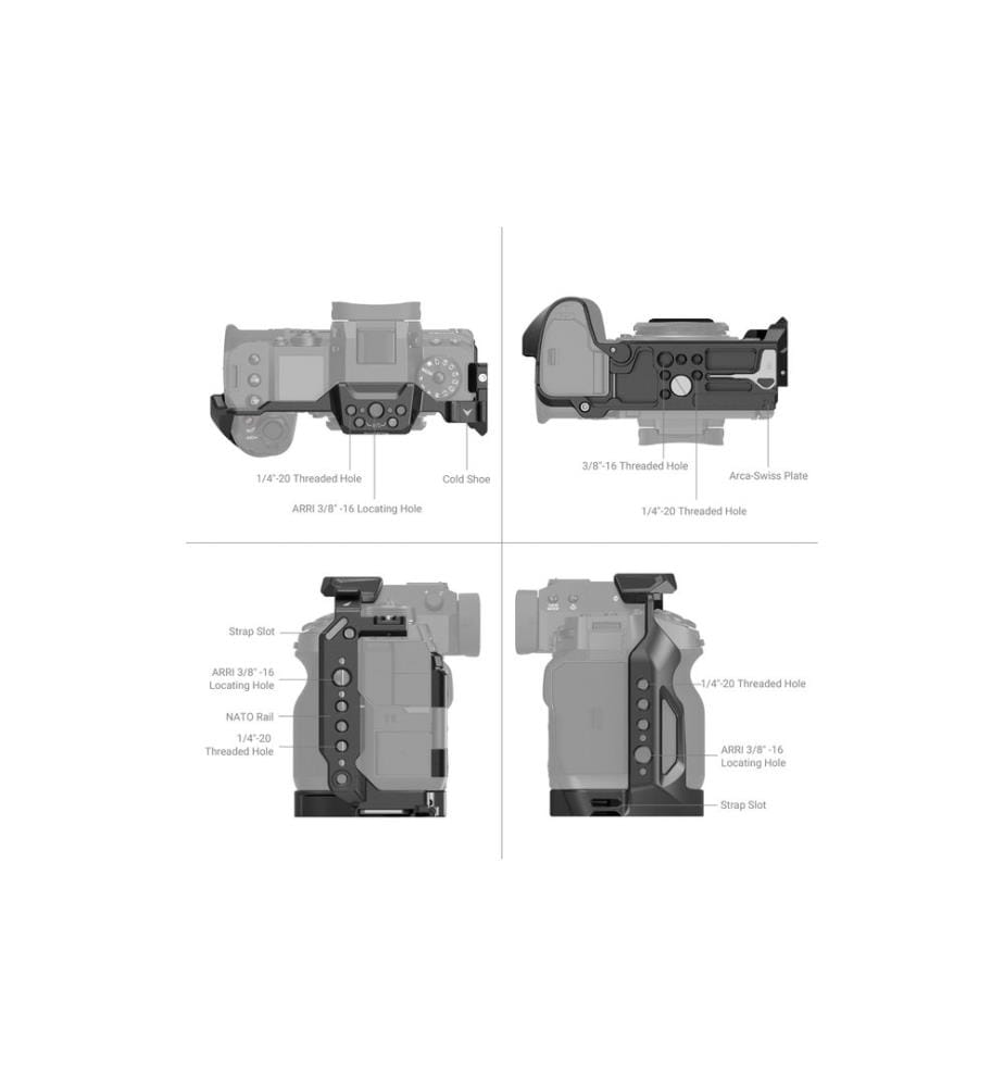 SMALLRIG - Cage pour Fujifilm X-H2S