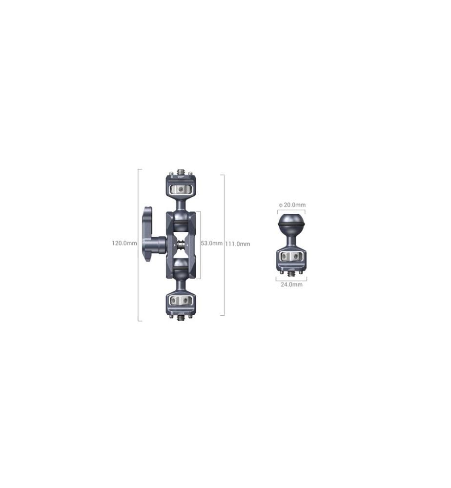 SMALLRIG - Magic Arm with Dual Ball Heads (1/4-20 Screws)