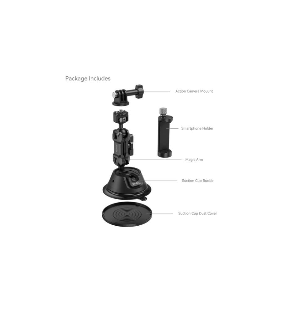 SMALLRIG - Support à ventouse SC-1K