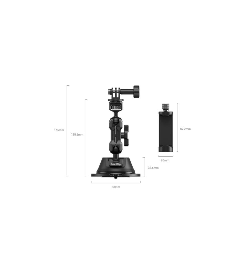 SMALLRIG - Support à ventouse SC-1K