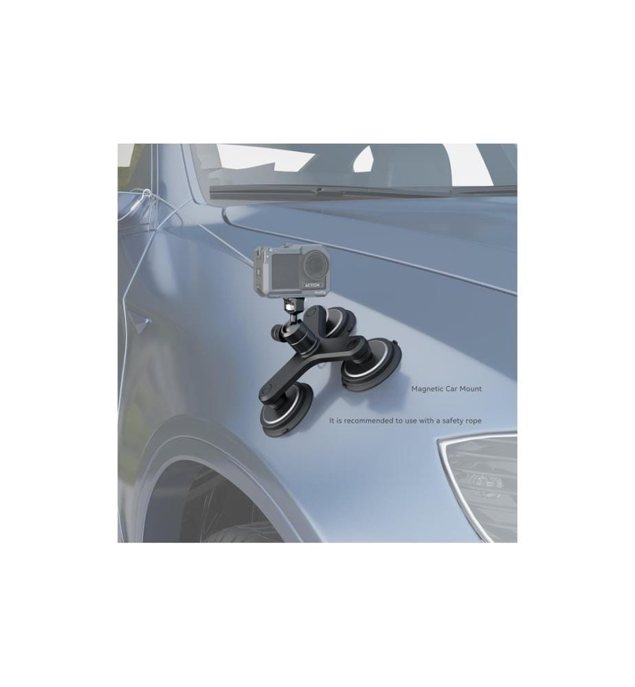 SMALLRIG - Supports à ventouse Triple magnétique