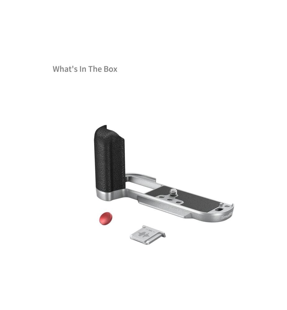SMALLRIG - L-Winkel Silikonhandgriff FUJIFILM X-T50 - Silber