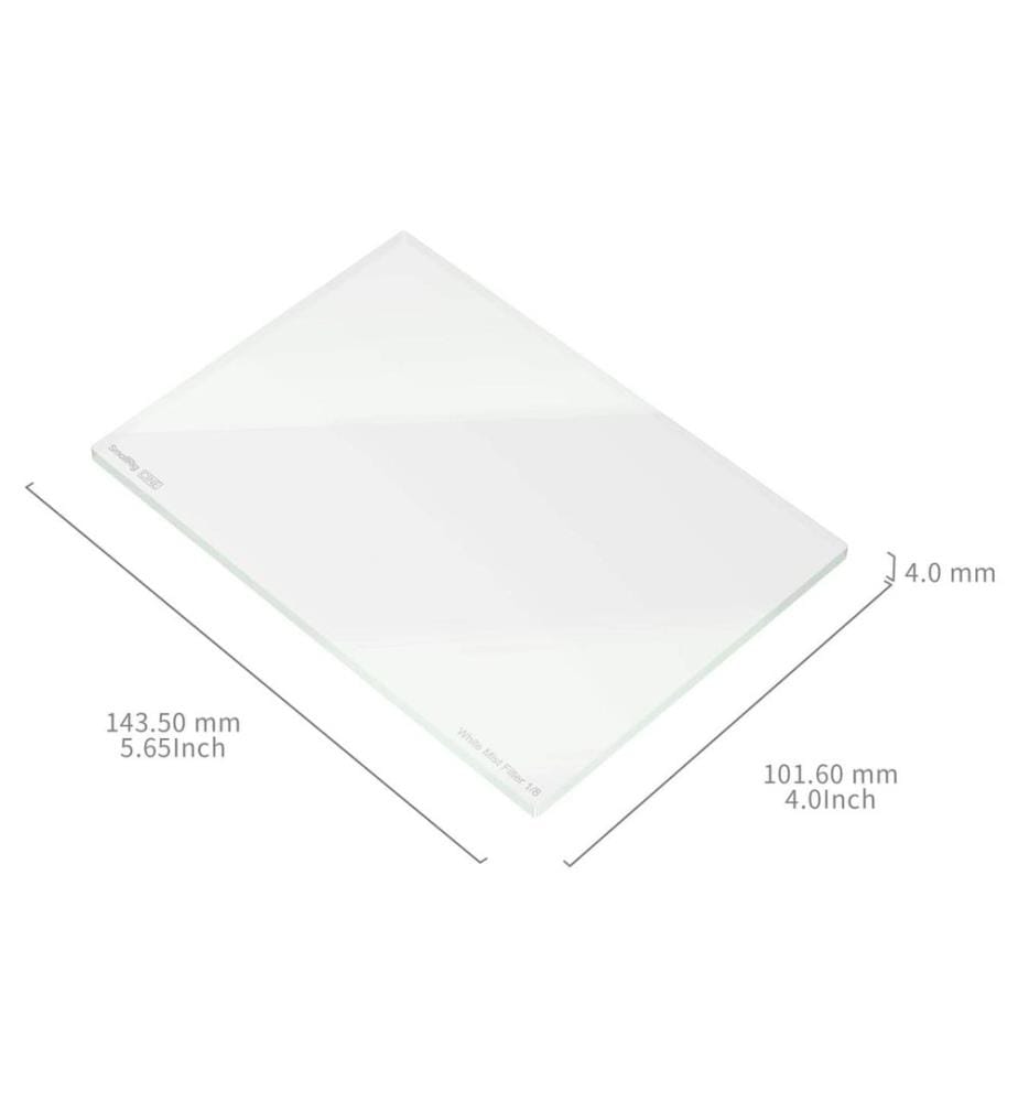 SMALLRIG - CINE 4 x 5.65 Filtre de diffusion blanc 1/8