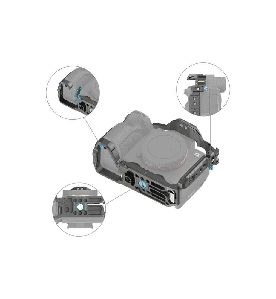 SMALLRIG - Cage Kit de blocage rapide HawkLock pour Sony série A