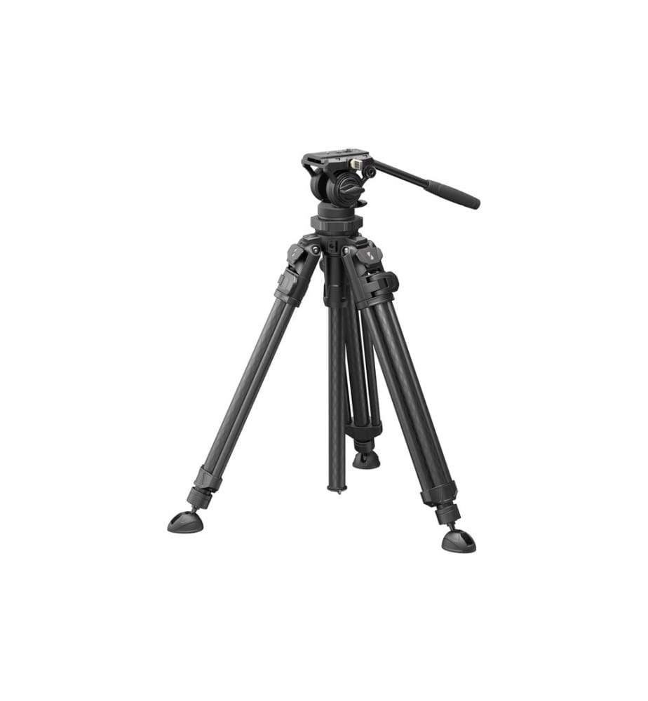 SMALLRIG - Kit trépied vidéo léger en fibre de carbone AD-50 Pro