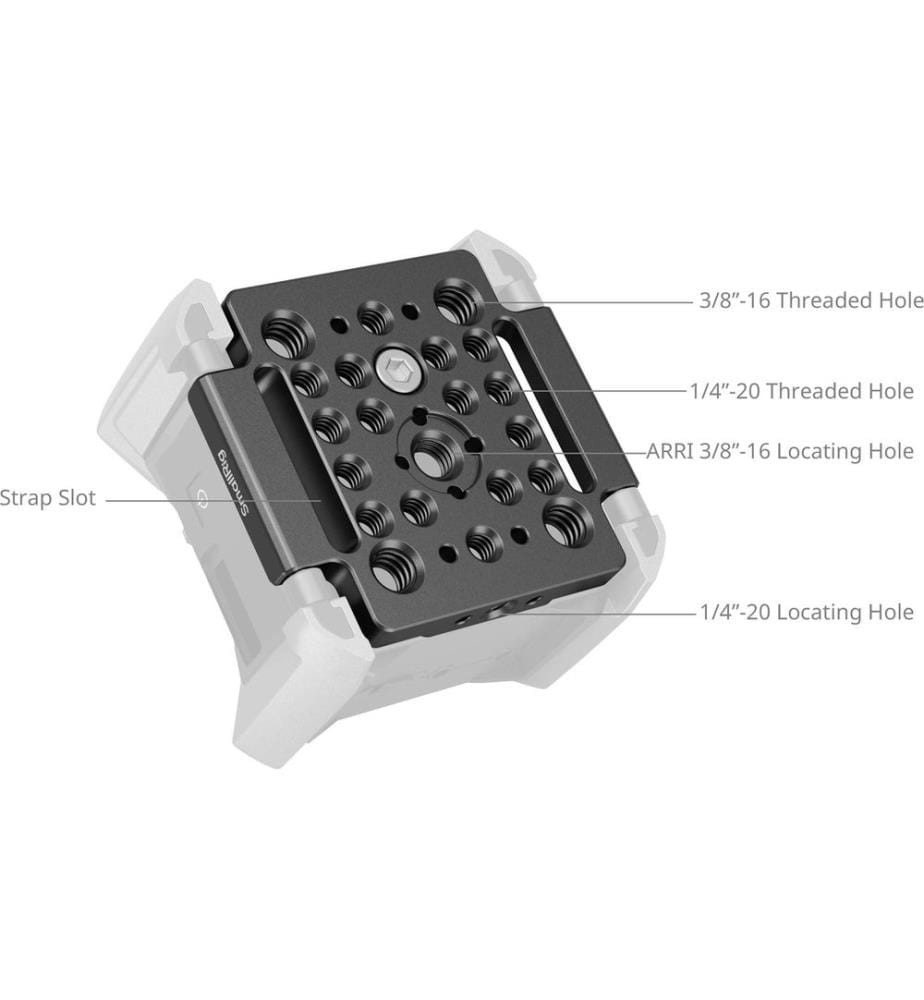 SMALLRIG - Plaque de montage pour Zoom F3
