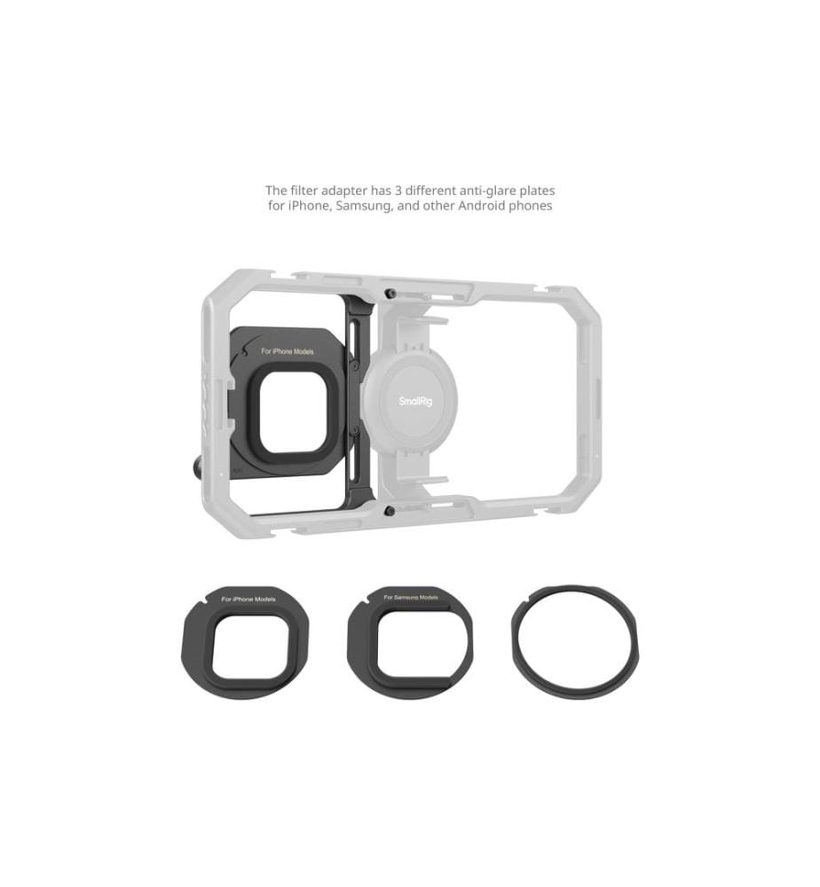 SMALLRIG - Adaptateur de filtre magnétique pour Cage 67 mm (4299B)