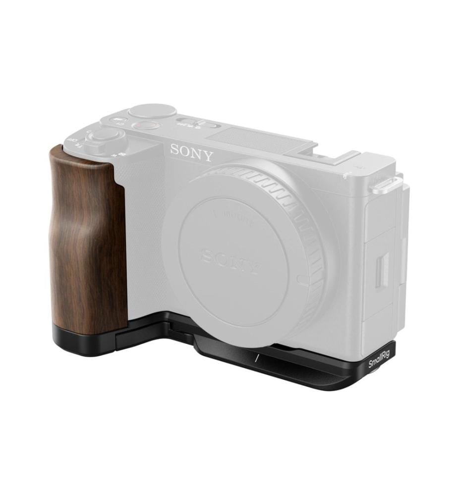 SMALLRIG - L-Winkel mit Holzgriff für Sony ZV-E10 II