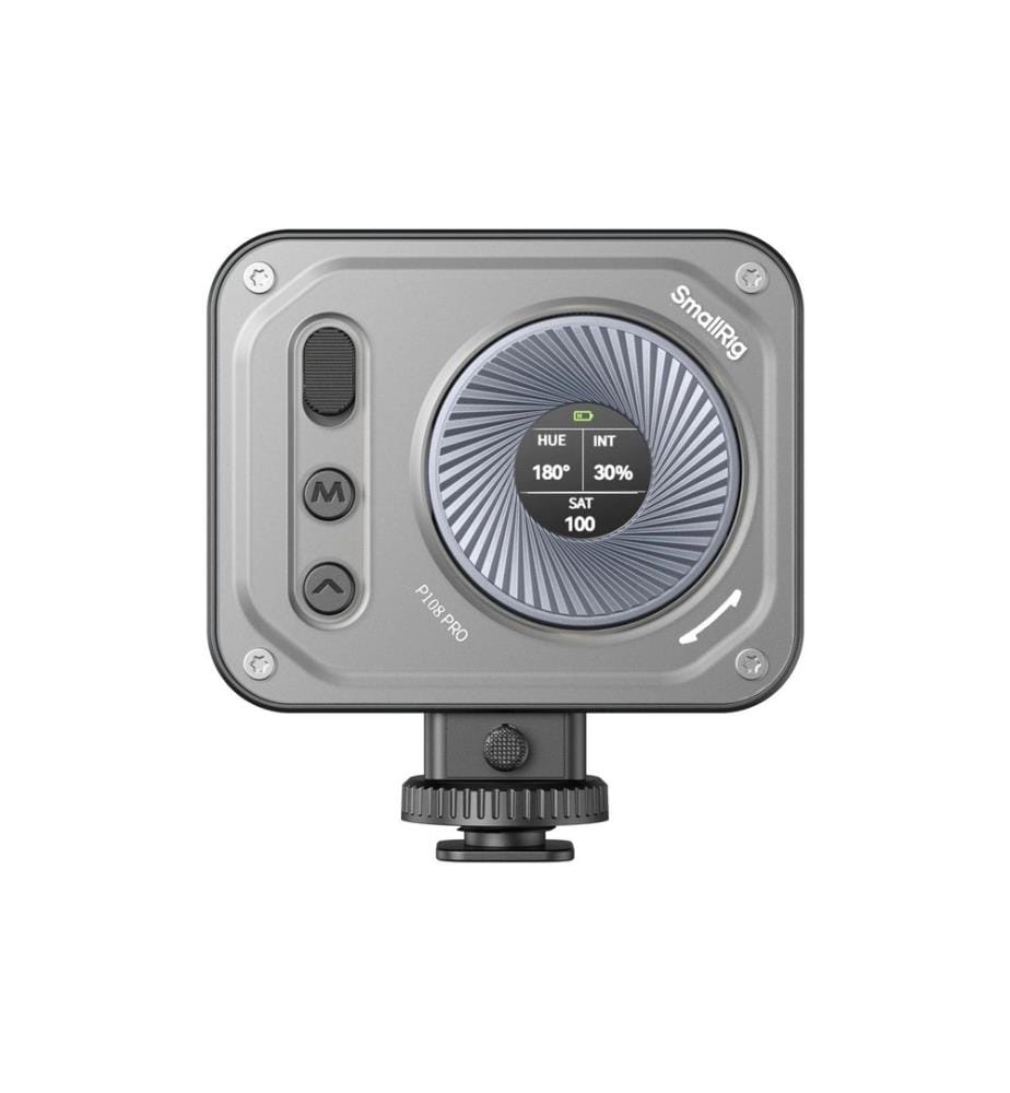 SMALLRIG - Vibe P108 Pro Mini-lampe vidéo à LED Noir