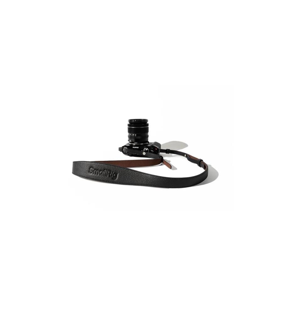 SMALLRIG - Leather Camera Shoulder Strap Schwarz