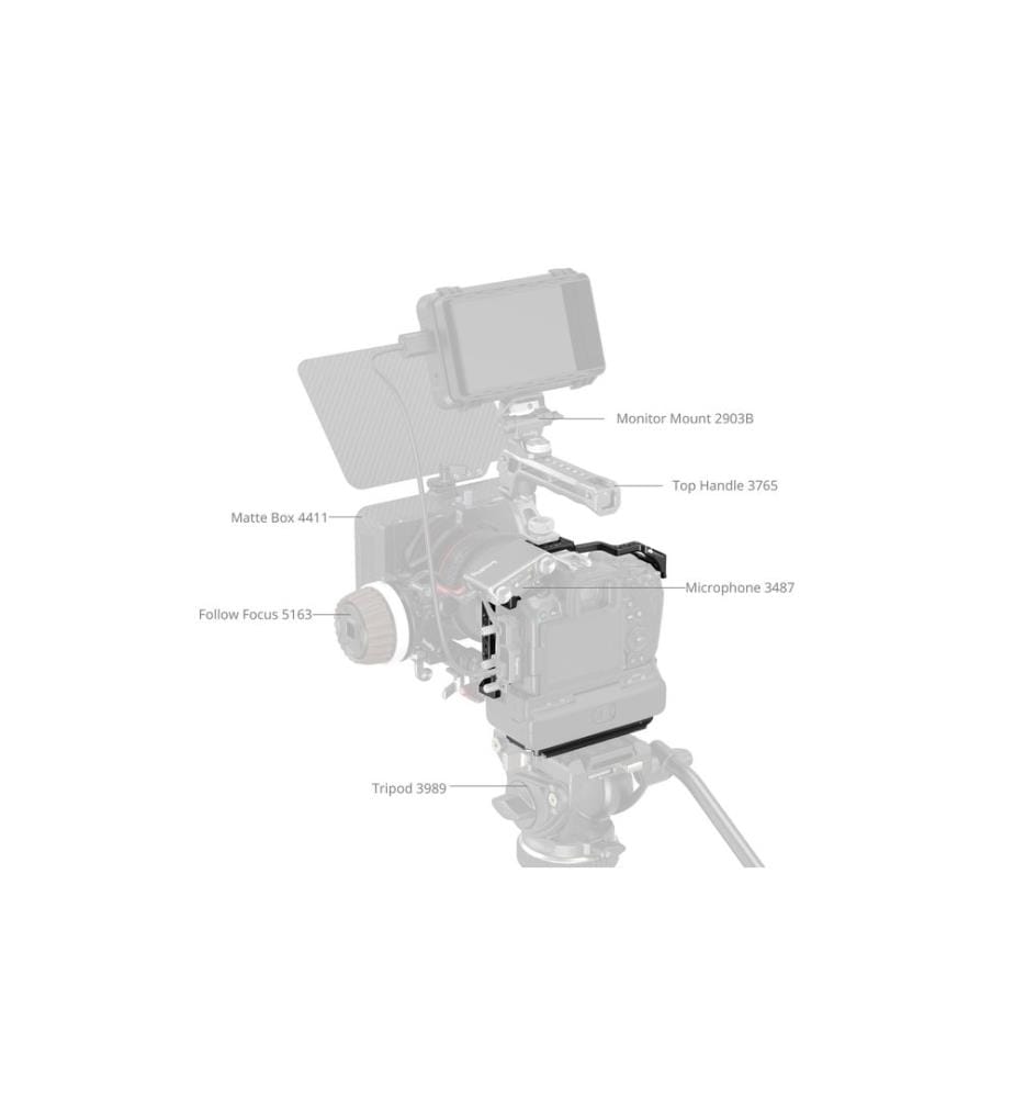 SMALLRIG - Cage for EOS R5 Mark II with Cooling Fan