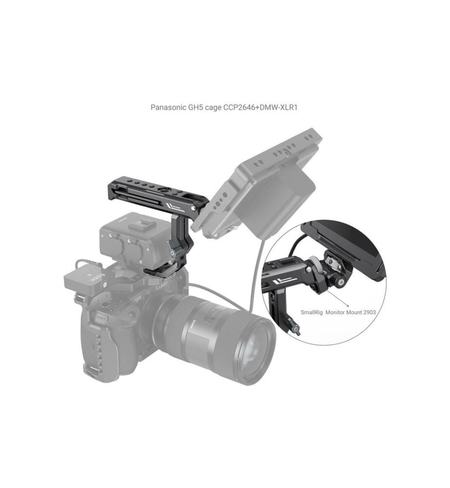SMALLRIG - Top Handle für Sony XLR-K1M/K2M/K3M