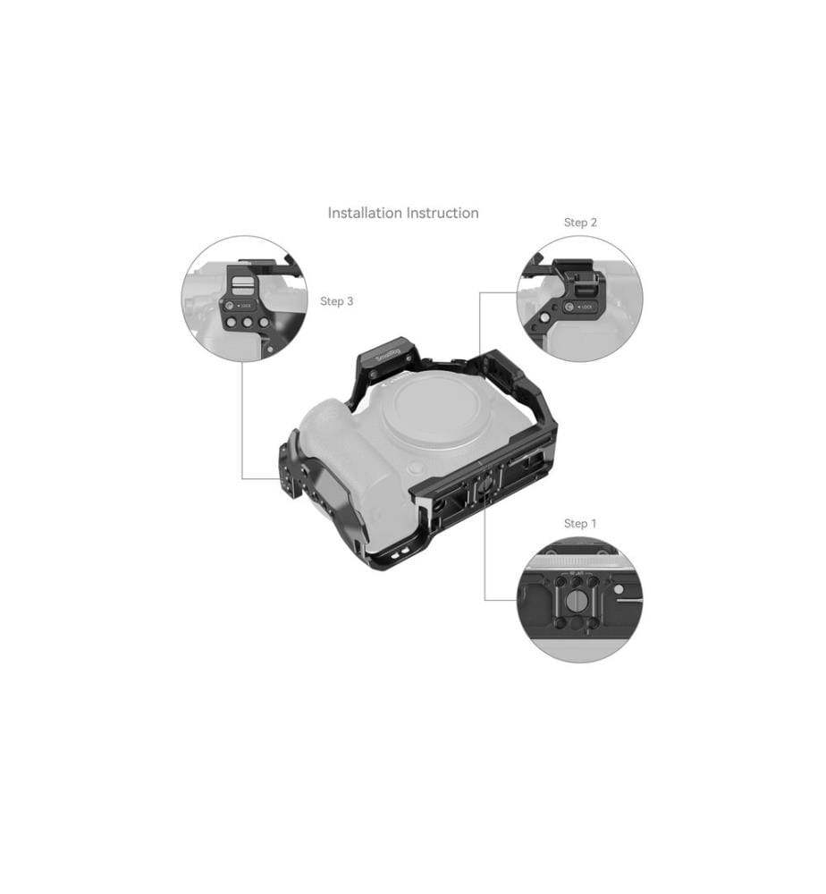 SMALLRIG - HawkLock cage de fixation rapide pour Canon EOS R6 Mark II