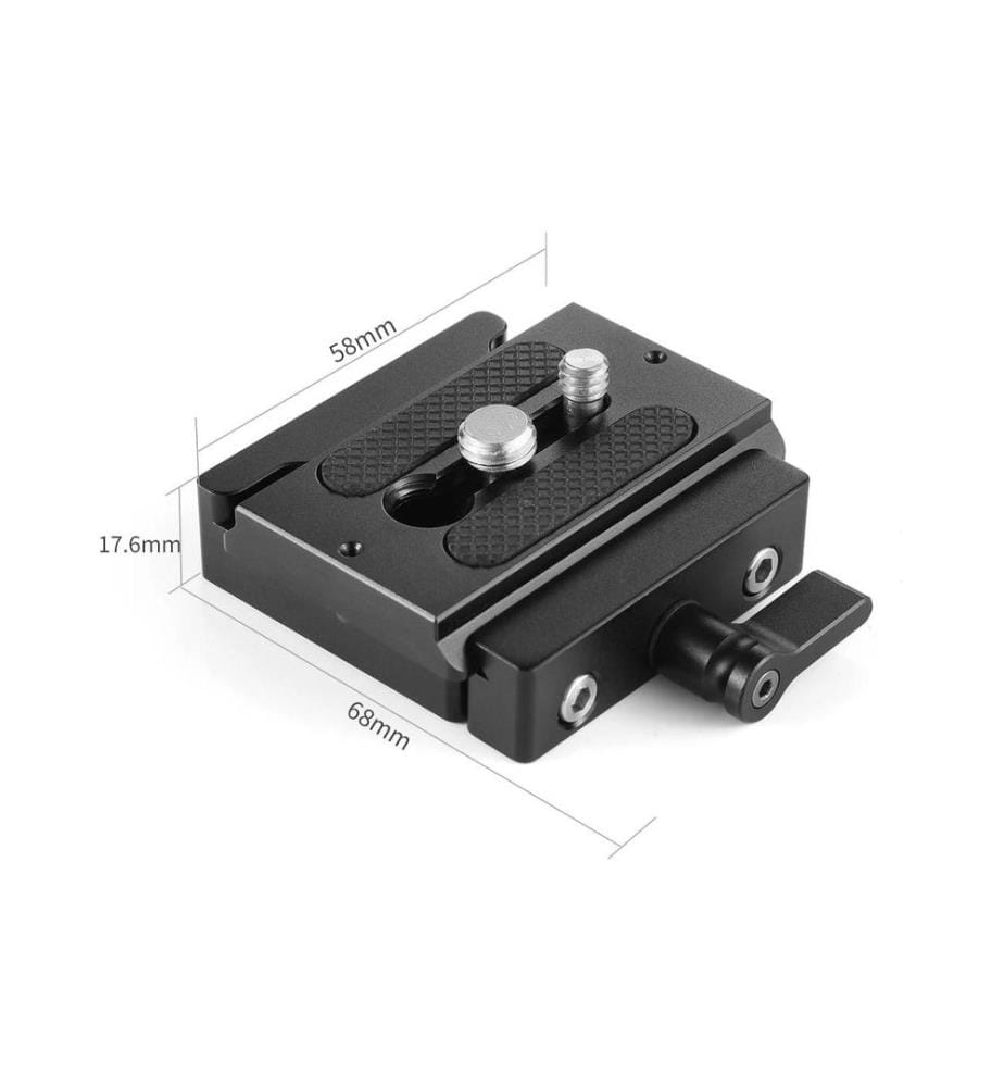 SMALLRIG - pince de serrage rapide et plaque (compatible Arca)