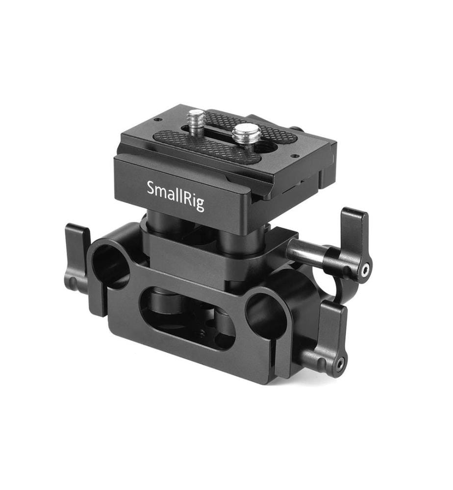 SMALLRIG - Plaque de base universelle de 15 mm pour système de support de rail