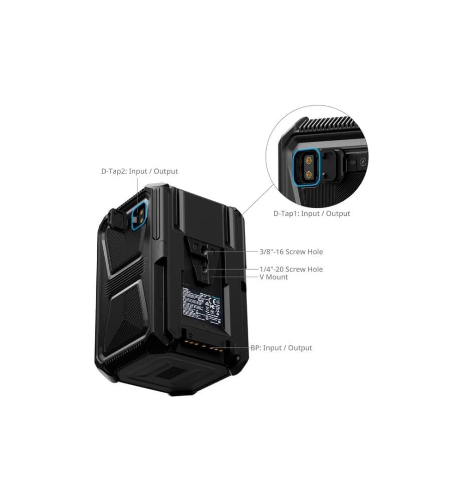 SMALLRIG - Batterie pour caméra vidéo V-Mount X221